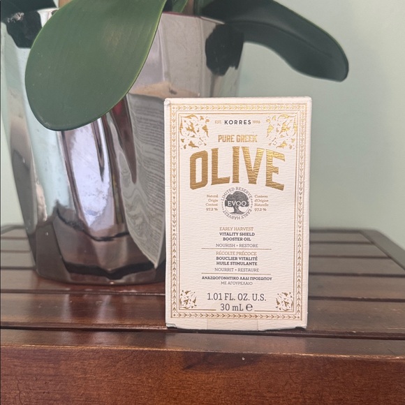 *NEW* KORRES PURE GREEK OLIVE VITALITY SHIELD BOOSTER OIL 30mL - Picture 4 of 6